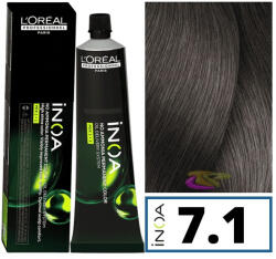 L'Oréal INOA ammóniamentes hajfesték 7.1 - hajpatika