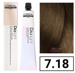 L'Oréal Dialight hajszínező 7.18 - hajpatika