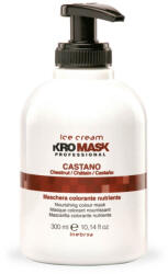 Inebrya Kromask hajszínező hajpakolás, Chestnut, 300 ml - hajpatika
