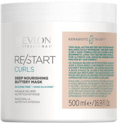 Revlon Restart Curls mélytápláló vajmaszk göndör hajra, 500 ml - hajpatika