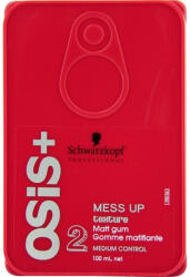 Schwarzkopf Osis Mess Up matt hajformázó krém, 100 ml - hajpatika