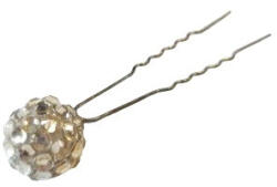 Hair Power strasszos nagy gömb hajtű, 1 db - hajpatika