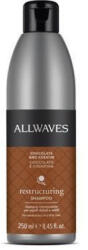 Allwaves Restructuring csokoládé keratin regeneráló sampon roncsolt hajra, 250 ml - hajpatika