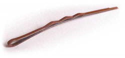 EF-ES hullámcsat barna egyenes, 5 cm, 20 db - hajpatika
