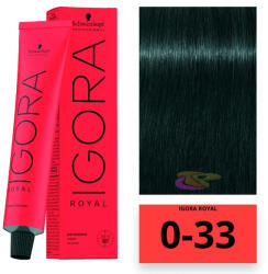 Schwarzkopf Igora Royal hajfesték 0-33 - hajpatika