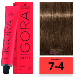 Schwarzkopf Igora Royal hajfesték 7-4 - hajpatika