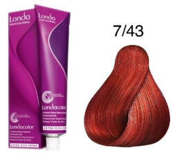 Londa Professional Color krémhajfesték, 7/43 - hajpatika