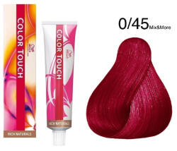 Wella Professionals Color Touch tartós hajszínező 0/45 - hajpatika