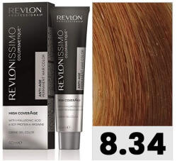 Revlon Professional Revlonissimo High Coverage hajfesték 8.34 - hajpatika