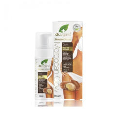 Dr Organic Moroccan Glow önbarnító hab dark, 150 ml - hajpatika