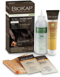 BioKap NutriColor Rapid tartós hajfesték Nr 5.15 Ash Chestnut, 135 ml - hajpatika