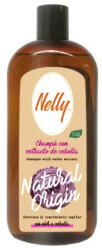 Nelly Natural Origin tisztító sampon fokhagyma kivonattal, vegán, 400 ml