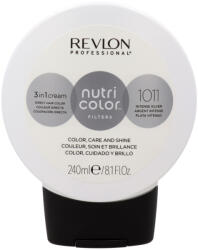 Revlon Nutri Color Creme színező hajpakolás 1011 Intenzív ezüstszürke, 240 ml - hajpatika