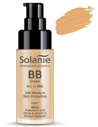 Solanie BB krém hialuronsavval és fényvédővel SPF15 Világos - hajpatika