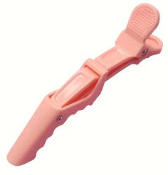 Hair Power krokodil csipesz, pasztel rózsaszín, 1 db - hajpatika