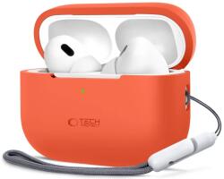 Tech-protect Husă de silicon Tech-Protect Apple AirPods Pro 1 / 2 portocaliu neon (5906302313716)