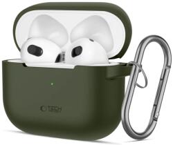 Tech-protect Silicone Hook Apple Airpods 3 Olive Green (5906302375110)