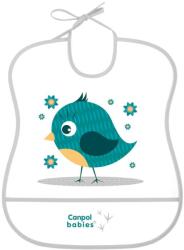 Canpol babies Пластмасов лигавник Canpol - Happy Animals, 6+ m, Птиче (2/919_gre)