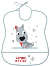 Canpol babies Пластмасов лигавник Canpol - Happy Animals, 6+ m, Куче (2/919_gry)