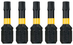 DEWALT Extreme Impact Bithegy T25 x 25 mm (5 db/cs) (pbdt7382t-qz)