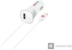 SKROSS Autós USB szivargyújtó töltő USB A, USB-C (pbskr-carcharccab)
