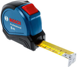 Bosch Professional mérőszalag 8 m x 27 mm mágneses, kétoldalon skálázott, Autolock (pb1600a01v3s)