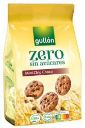gullón mini cukormentes keksz csokoládé darabokkal - 75g