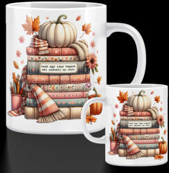 Deconline Customs Őszi mintás bögre "csak egy lány vagyok. . . " 330 ml (DO126174-CERAMIC-MUG)