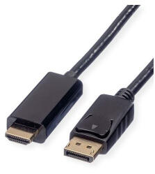 Roline DisplayPort apa - HDMI apa kábel 2m (11.04. 5786-10) (11.04.5786-10)