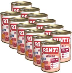 RINTI Conserve RINTI SENSIBLE carne de vită & cartofi dulci 12 x 400 g