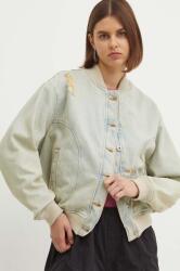 Hugo Blue jachetă bomber din denim de tranzitie, oversize, 50517288 9BYH-KUD02Z_55C