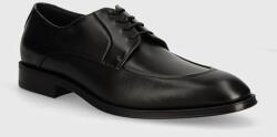 BOSS pantofi de piele Derrek barbati, culoarea negru, 50522920 9BYH-OBM02M_99X (50522920.001)