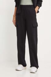 Guess pantaloni de trening din bumbac RGINE culoarea negru, melanj, V4YB10 KC6W1 9BYH-SPD03H_99X