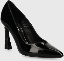 Karl Lagerfeld stilettos de piele PREMIERE 90 culoarea negru, KL33514 9BYH-OBD1IG_99X (KL33514.1BP)