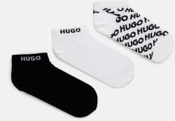 HUGO sosete 3-pack femei, culoarea negru, 50520770 9BYH-LGD00S_99X (50520770)