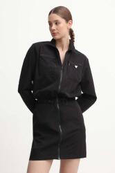 GUESS rochie AURLIE culoarea negru, mini, dreaptă, V4YK01 WG982 9BYH-SUD05T_99X (V4YK01.WG982)