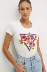 Guess tricou ROSES femei, culoarea bej, W4YI71 J1314 9BYH-TSD05E_01X