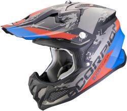 Scorpion VX-22 Air CX motokrossz bukósisak matt fekete-kék-piros