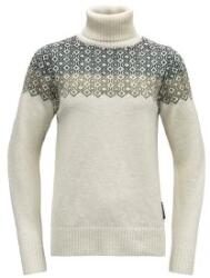 Devold Syvde Wool High Neck Women Pulover 000A OFFWHITE S