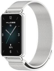  MIJOBS MILANESE Curea metalică pentru Honor Band 9 argintiu