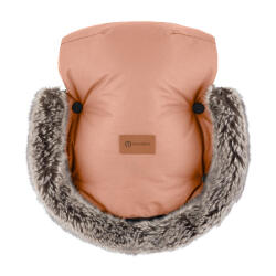 PETITEMARS PETITE&MARS Kesztyű / Kézmelegítő babakocsira Furry Pastel Peach