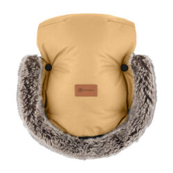 PETITEMARS PETITE&MARS Kesztyű / Kézmelegítő babakocsira Furry Elegant Caramel