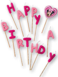 Disney Minnie Junior Happy Birthday gyertya (PNN80531)