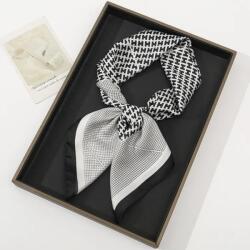 HARAHU FR-33878 Kendő - Fehér/Fekete KP33878