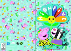 Peppa malac Highfive 3D pop-up 3D üdvözlőkártya + boríték (ARJ059996F)