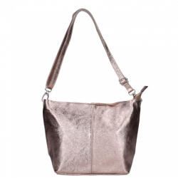 Rea Moda Olasz bőr 0003 bronz női válltáska