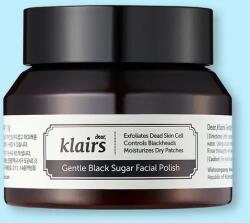 Dear, Klairs Mască-scrub cu zahăr pentru față Gentle Black Sugar Facial Polish - 110 g