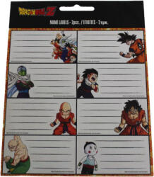 Marvel Dragon Ball füzetcímke 16 darabos Nr1