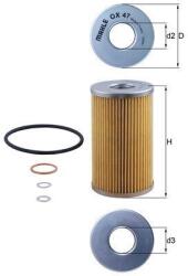 MAHLE Filtru ulei MAHLE OX 47D (OX 47D) - automobilus