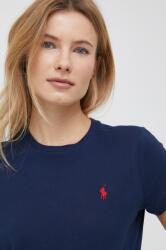 Ralph Lauren pamut póló női, sötétkék, 211898698 - sötétkék S